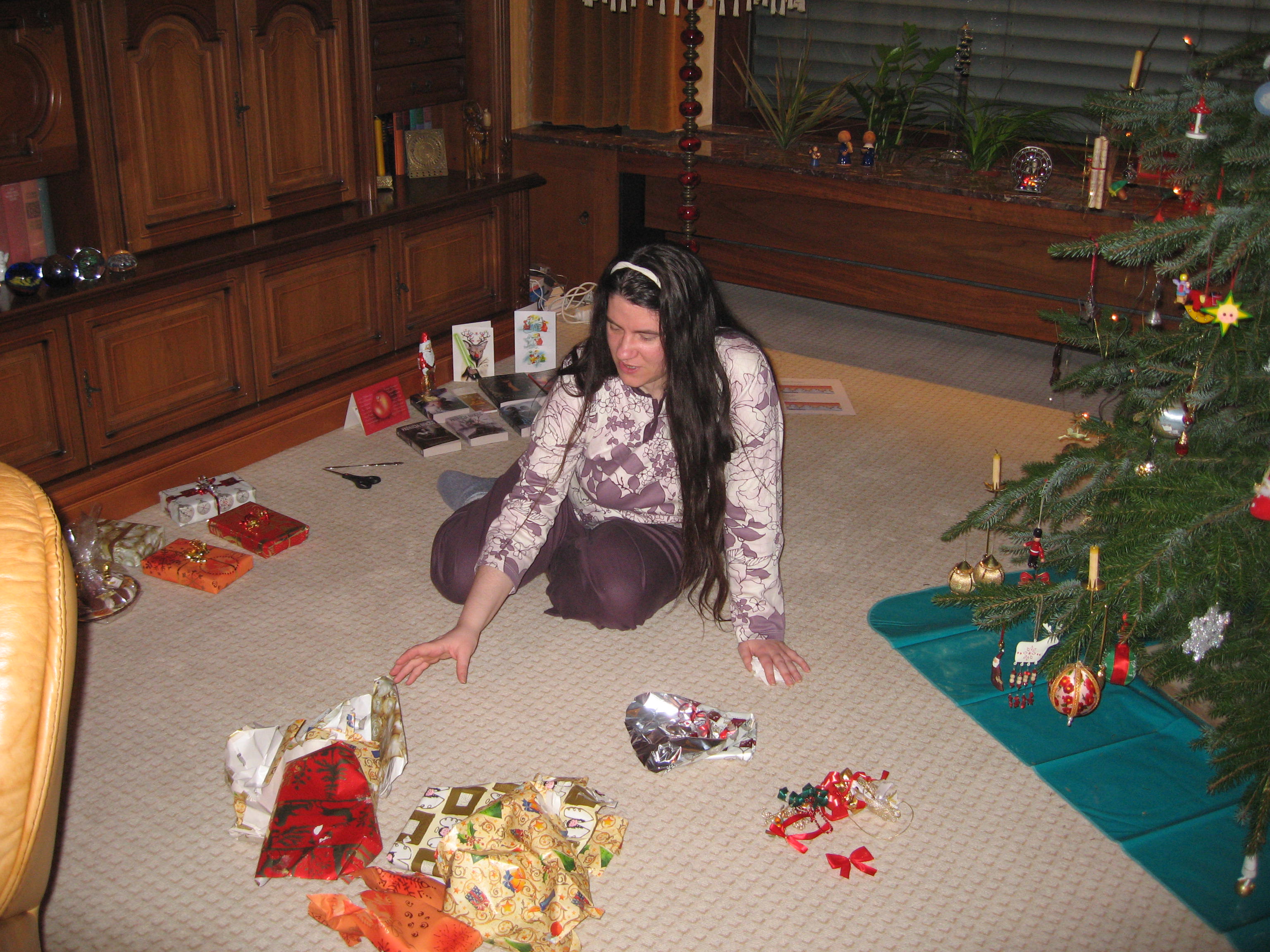 Unwrapping presents