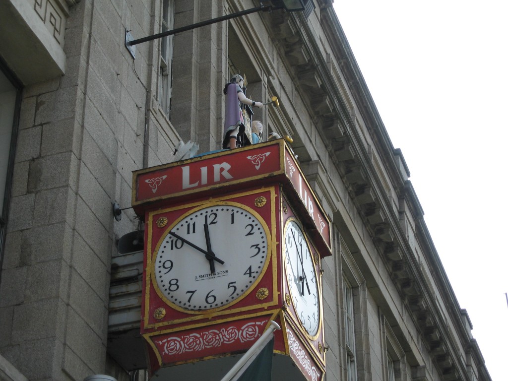 Storefront clock