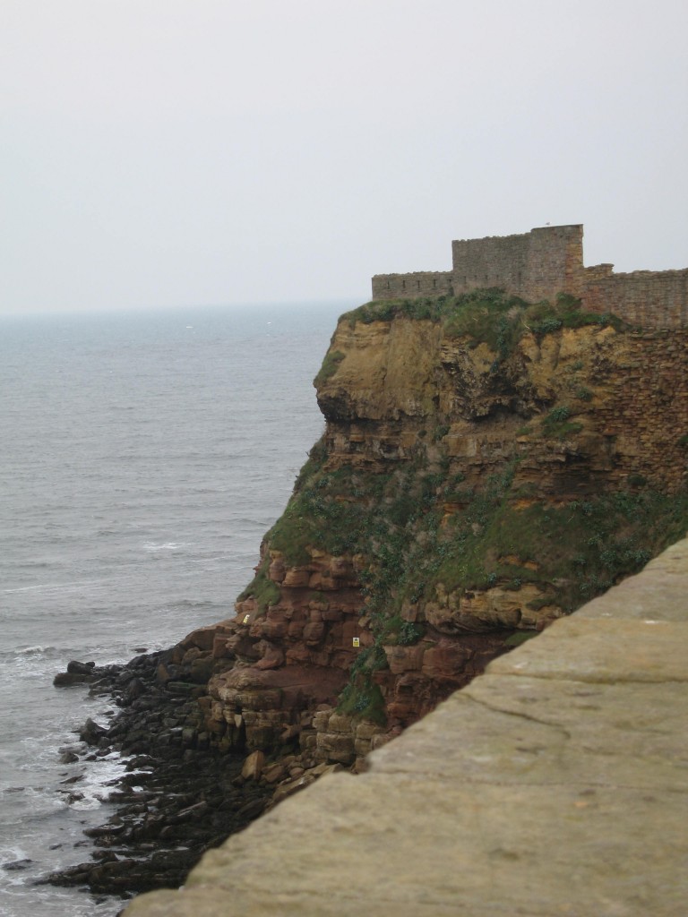 Cliffs at Tynemouth Priory