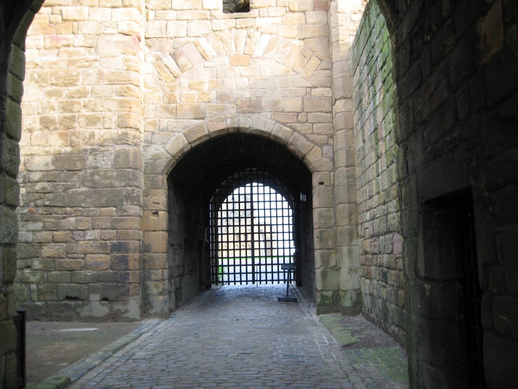 Courtyard Tynemouth Priory