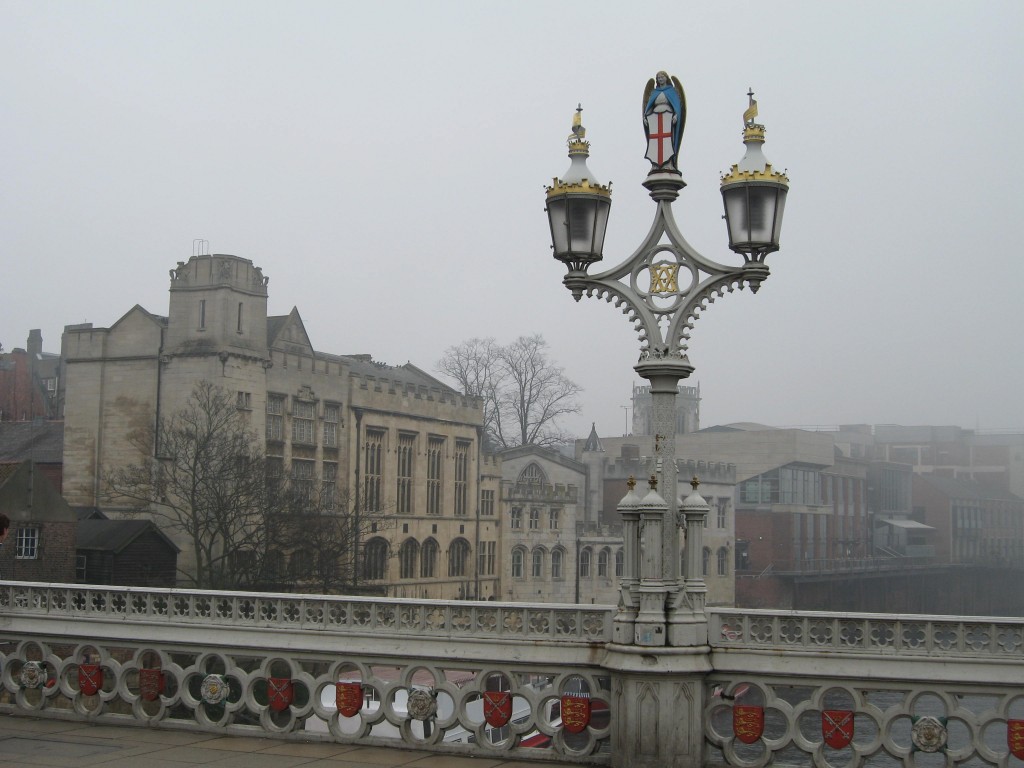 Bridge across the river Ouse in York