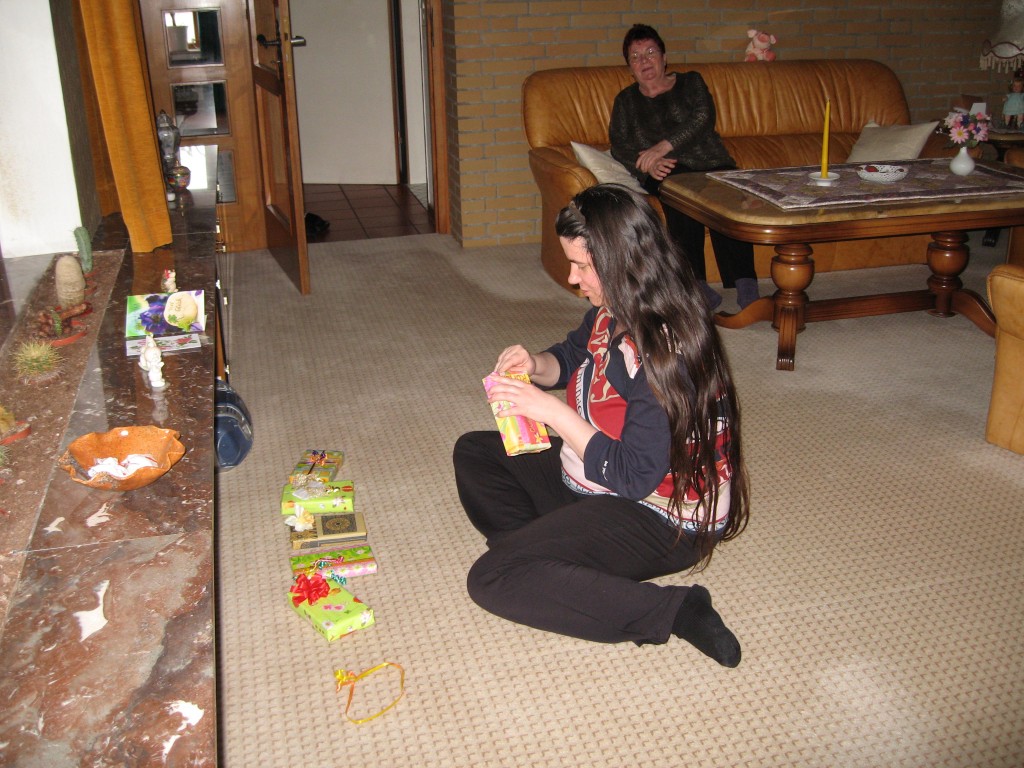 Unwrapping presents