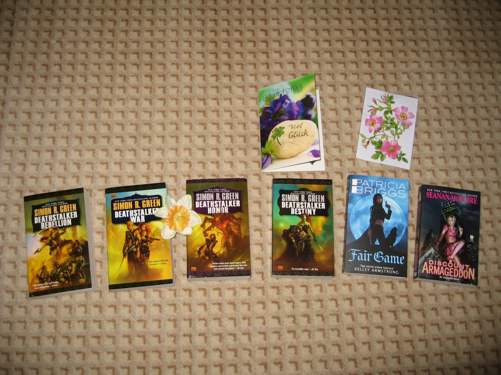 Unwrapped presents - books