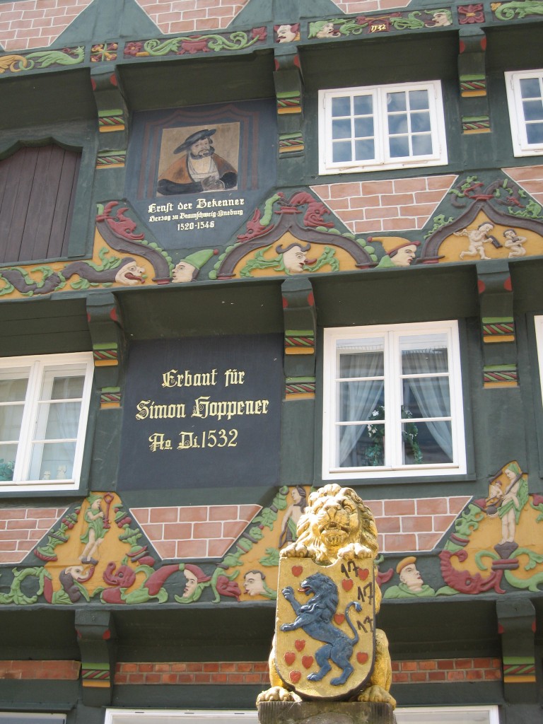 Timbered House close-up, Celle