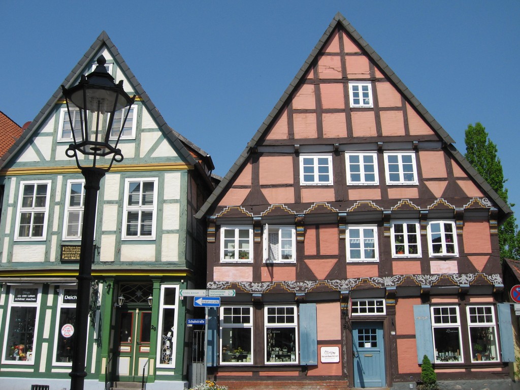 Timbered houses, Celle