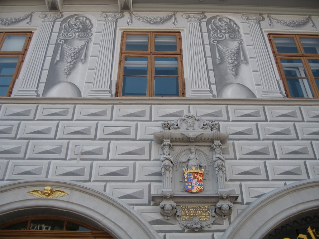 Trompe l'oeil at Celle townhall