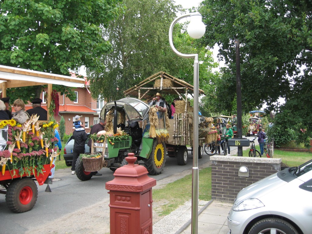 Harvest festival parade