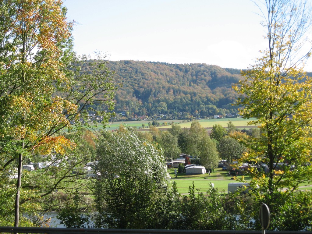 Weserbergland - View across the river