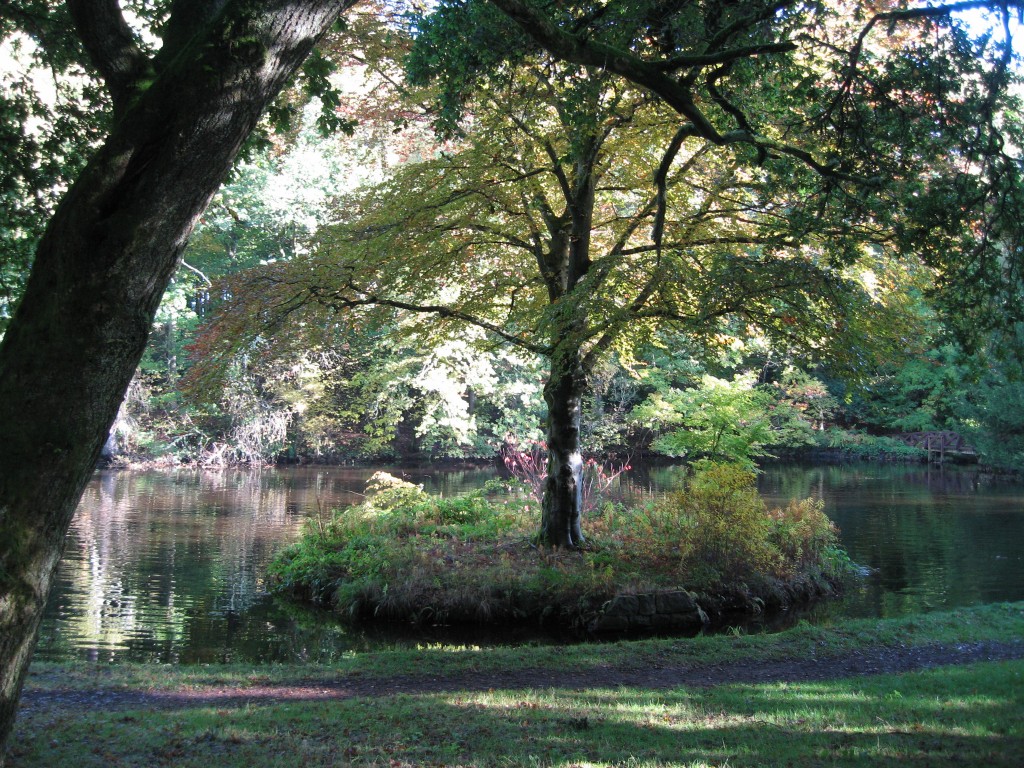 Crathes Castle lake