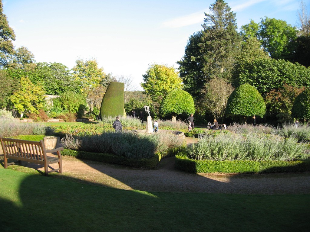 Crathes Castle garden