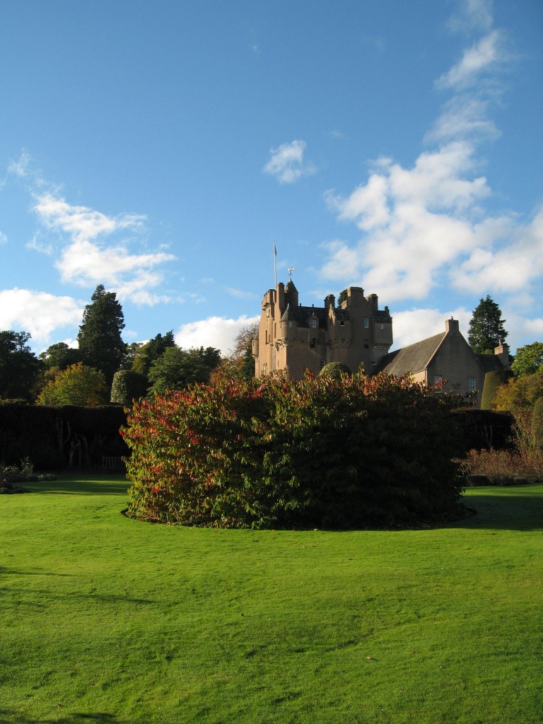 Crathes Castle garden