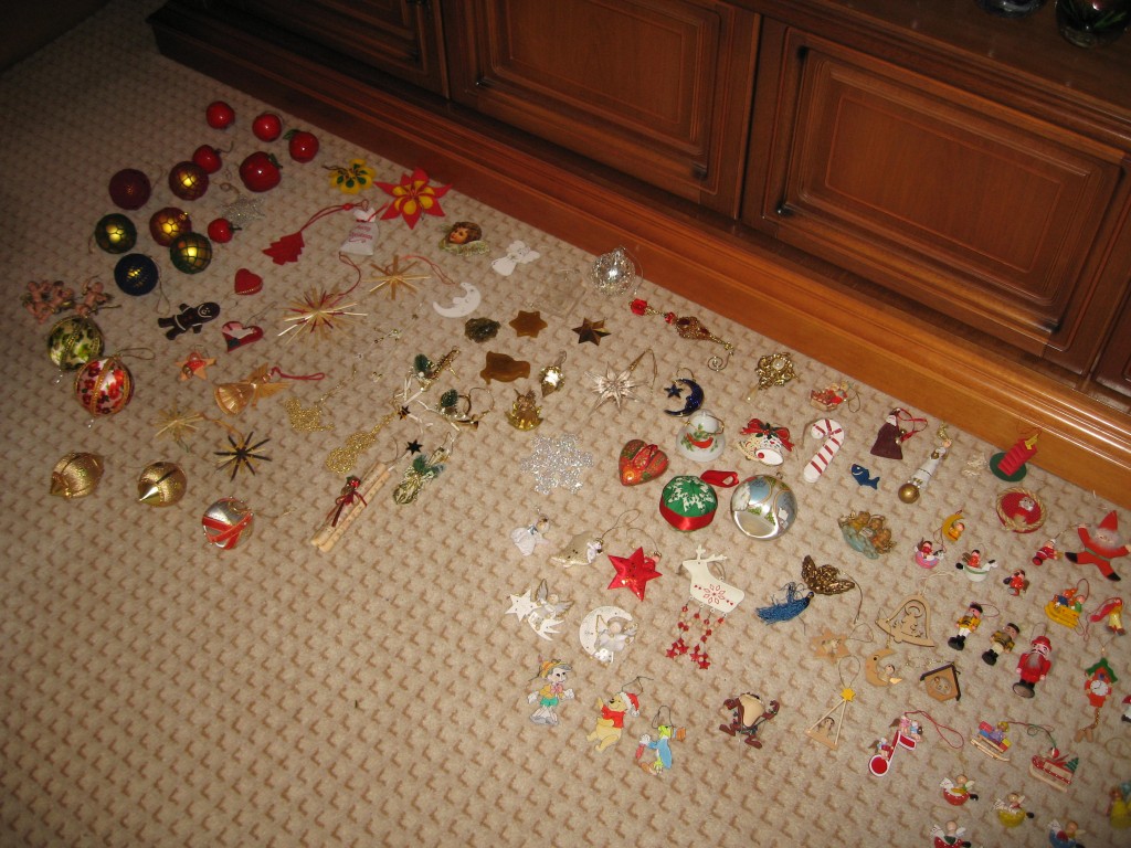 Christmas tree ornaments