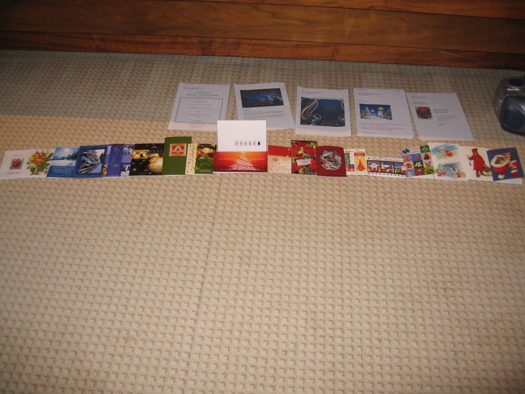 Christmas cards