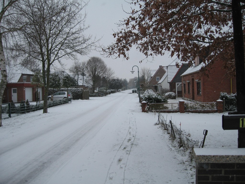 Snowy street