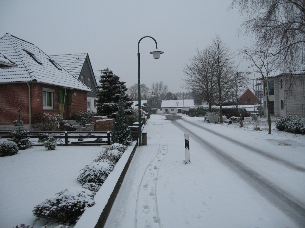 Snowy street