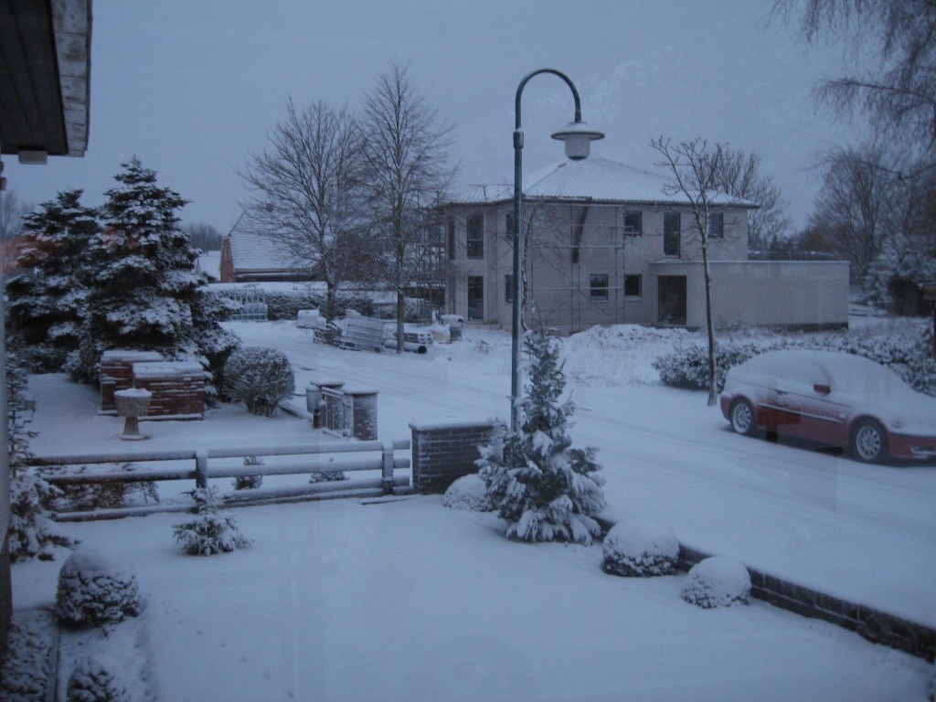 Snowy street