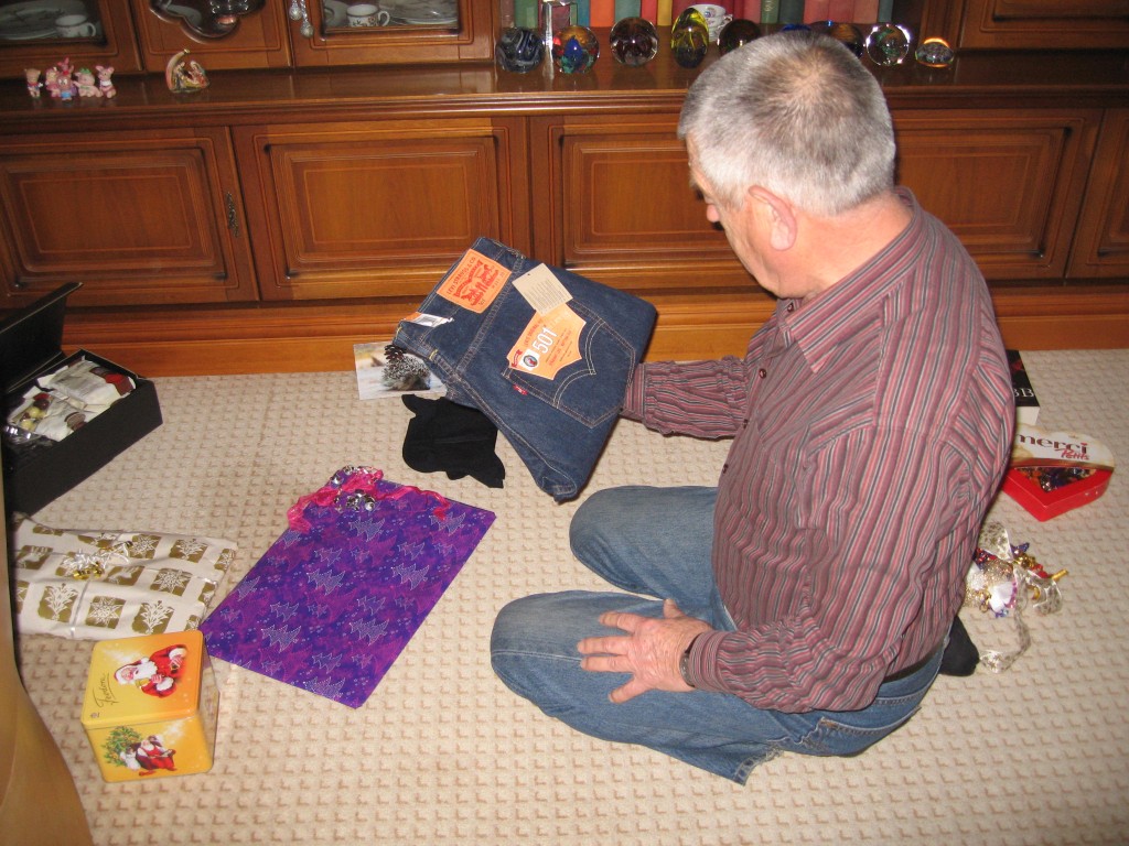 Unwrapping presents