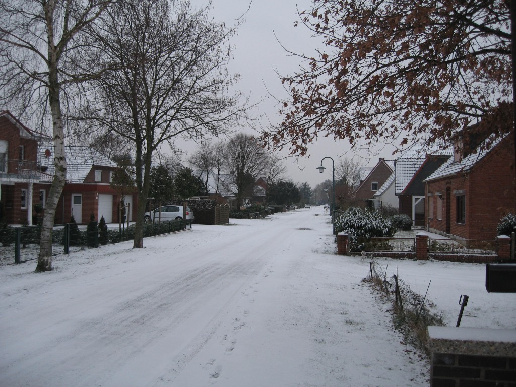 Snowy street