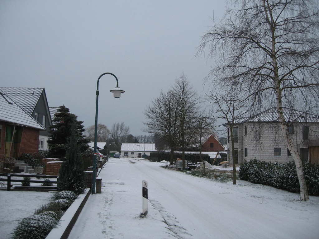 Snowy street