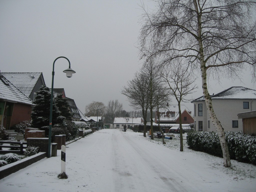 Snowy street