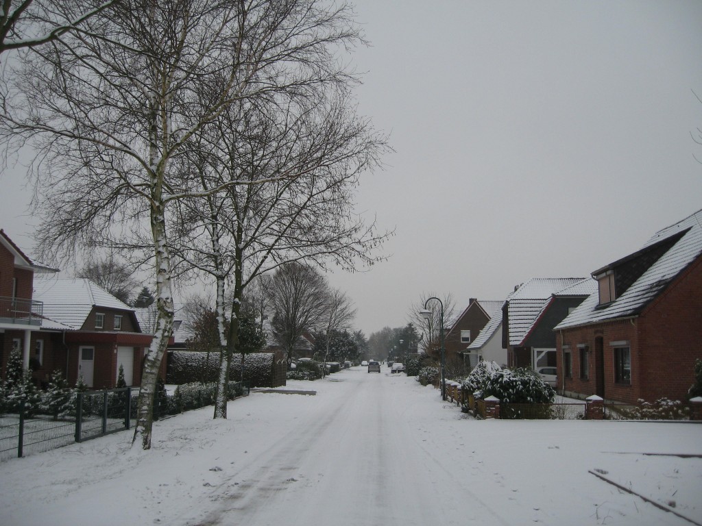 Snowy street