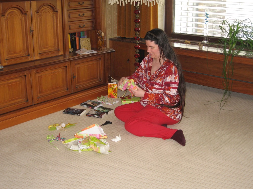 Unwrapping presents