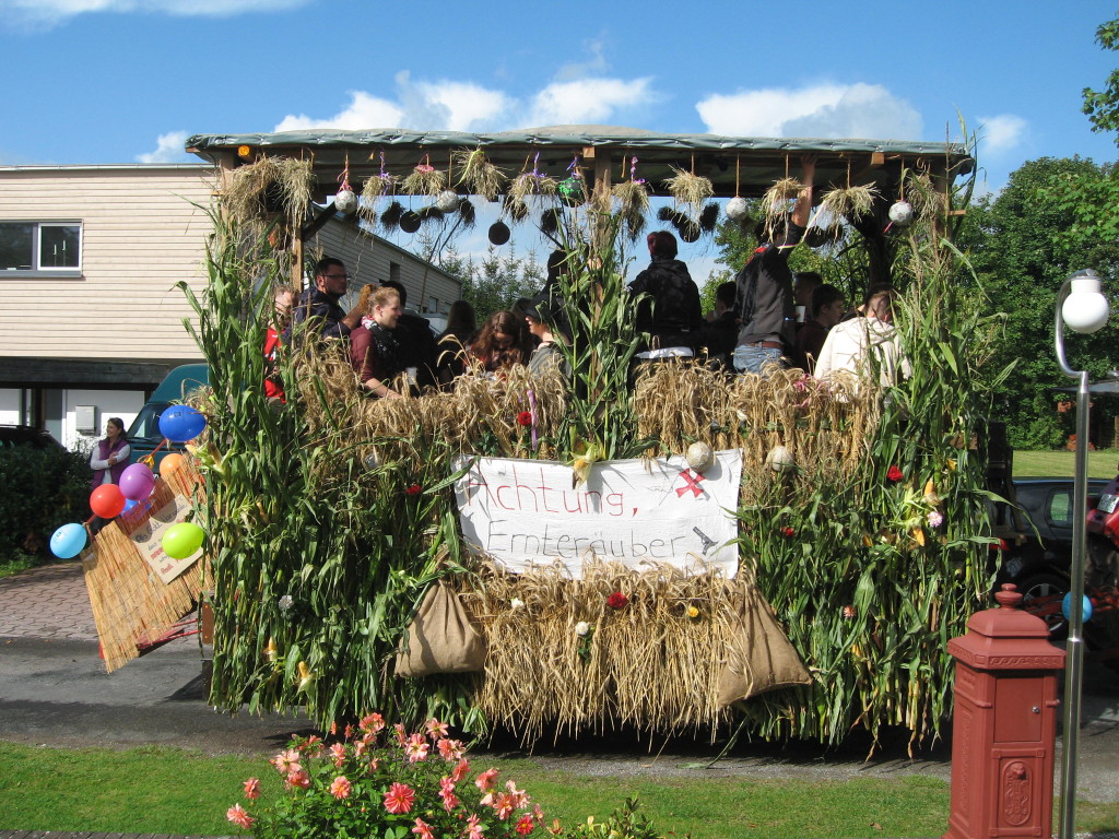 Harvest festival parade