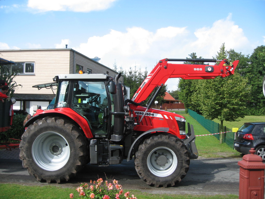 Harvest festival tractor