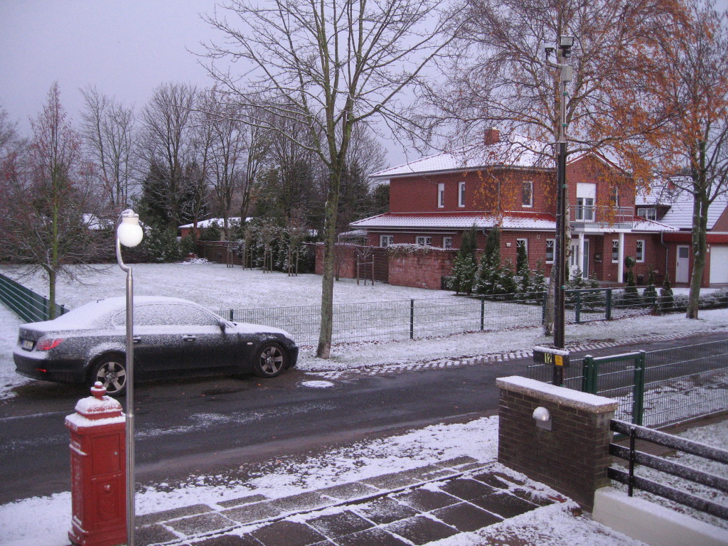 Snowy street