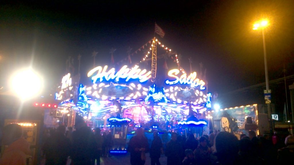 The Happy Sailor ride, built in 1979 and still a Freimarkt favourite.