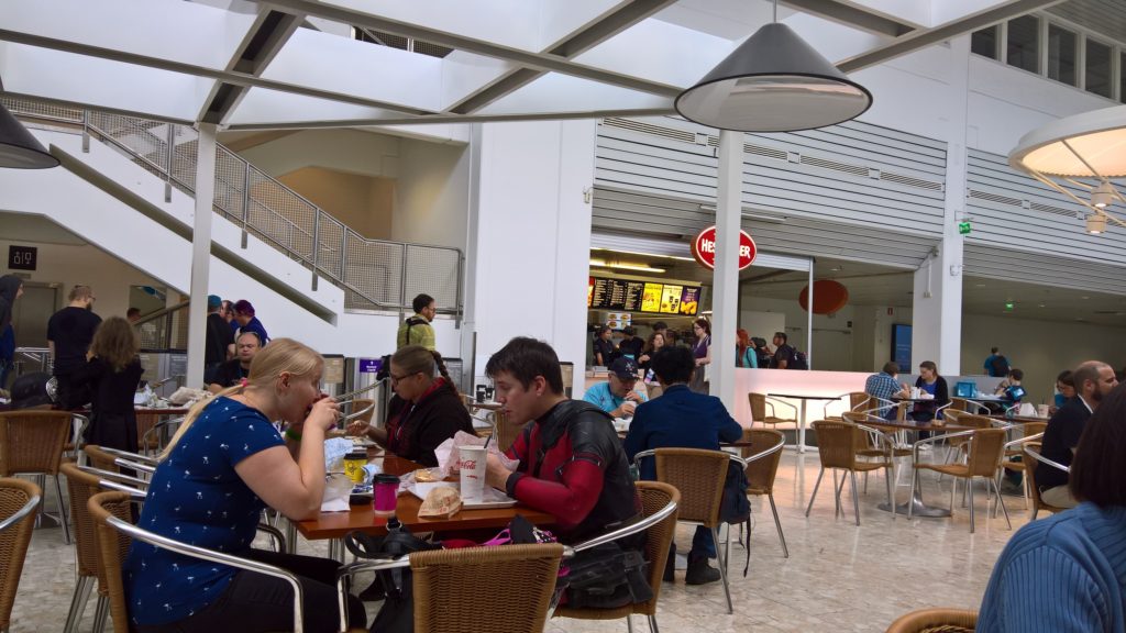 WorldCon 75 Messukeskus Hesburger