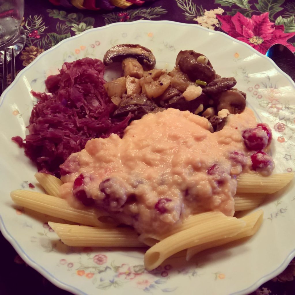 Christmas eve lunch