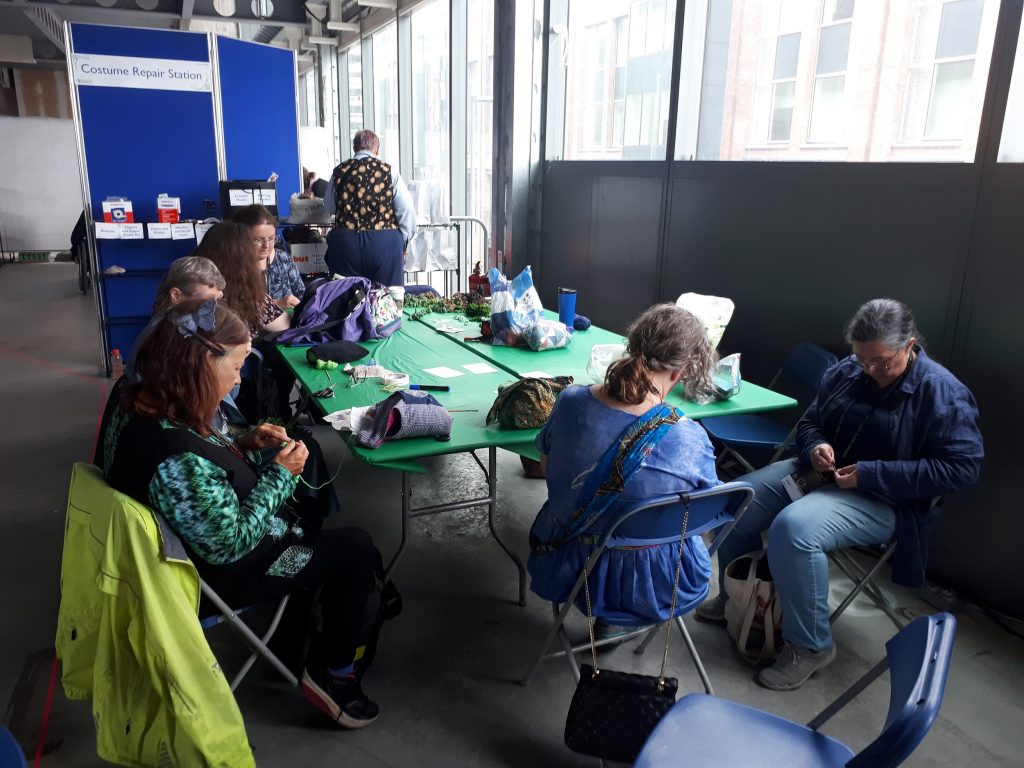 Hard at work crafting the Raksura Colony Tree