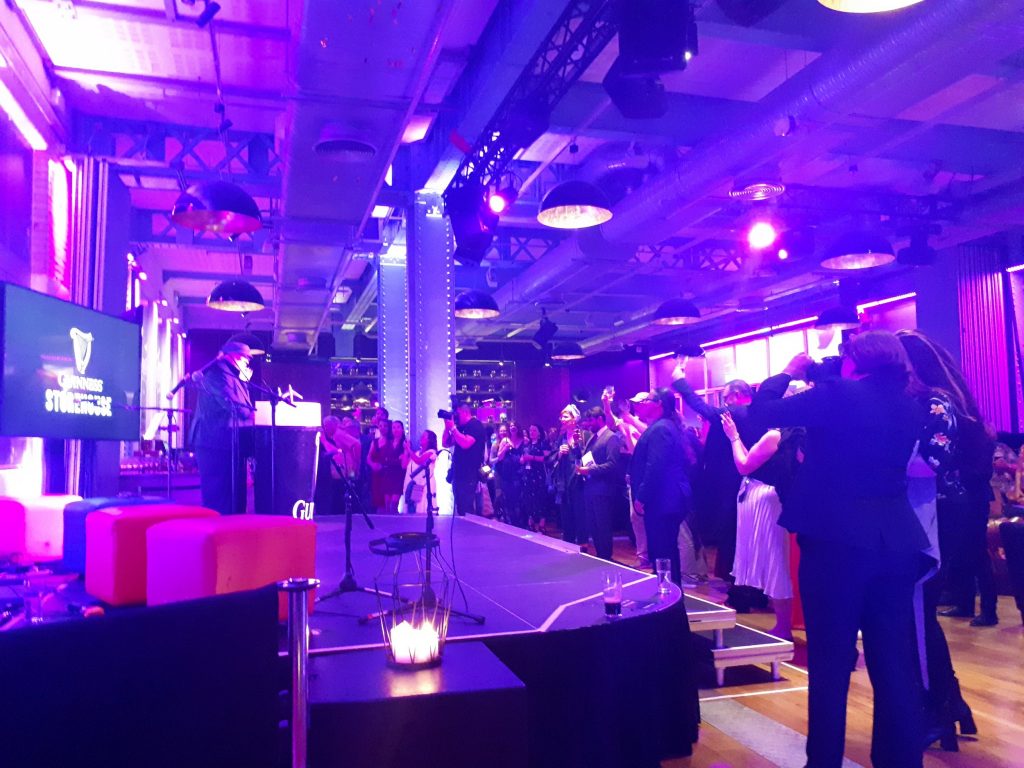 Geroge R.R. Martin at the Hugo Losers Party