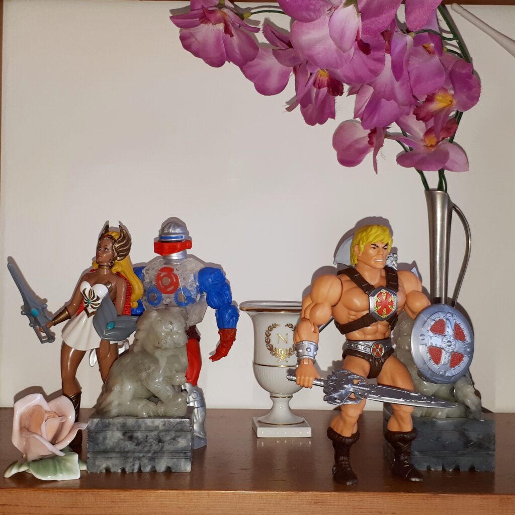 She-Ra goes off with Roboto to save the Widgets, while He-Man goes looking for Teela.