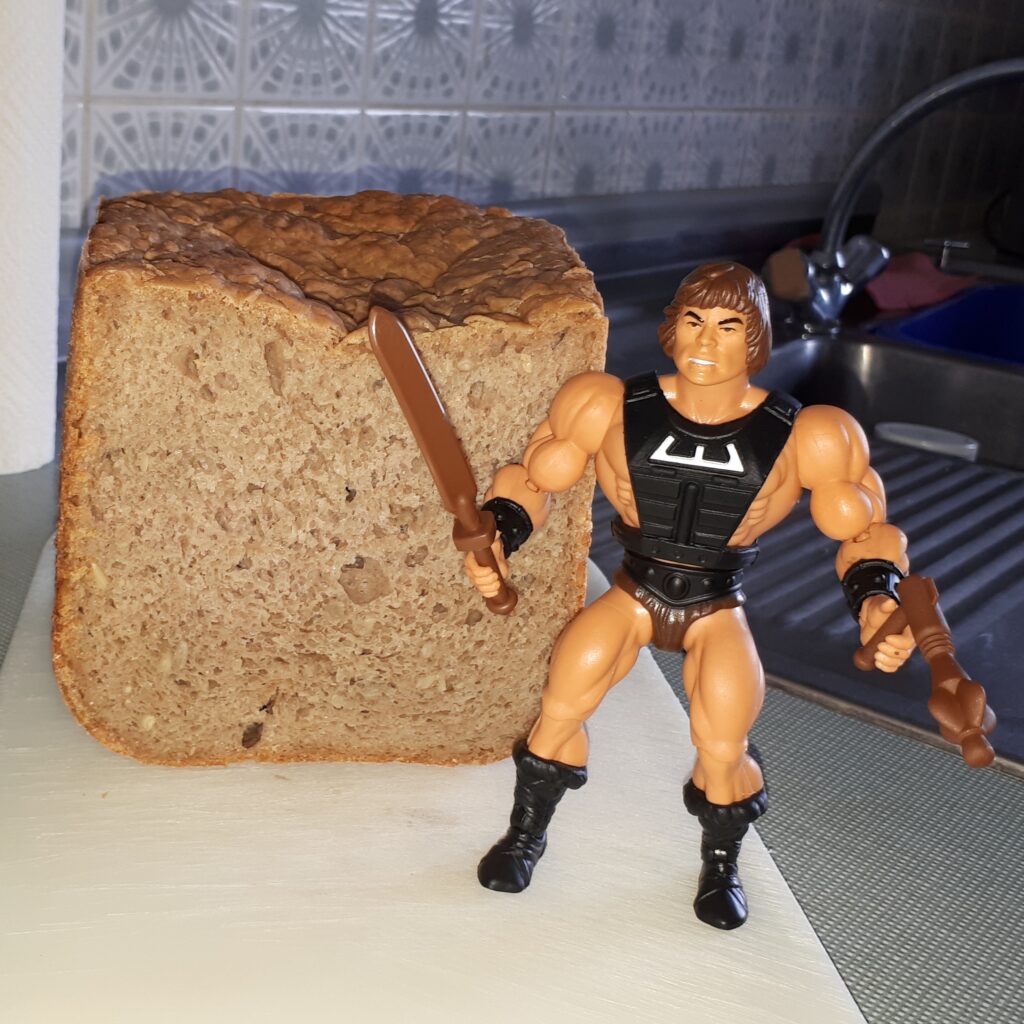 Wun-Dar with bread