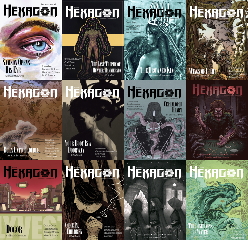 Hexagon Magazine Issue Grid