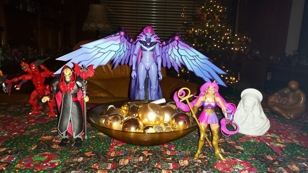 Masters of the Universe Masterverse Motherboard, Hordak, Entrapta and Modulok