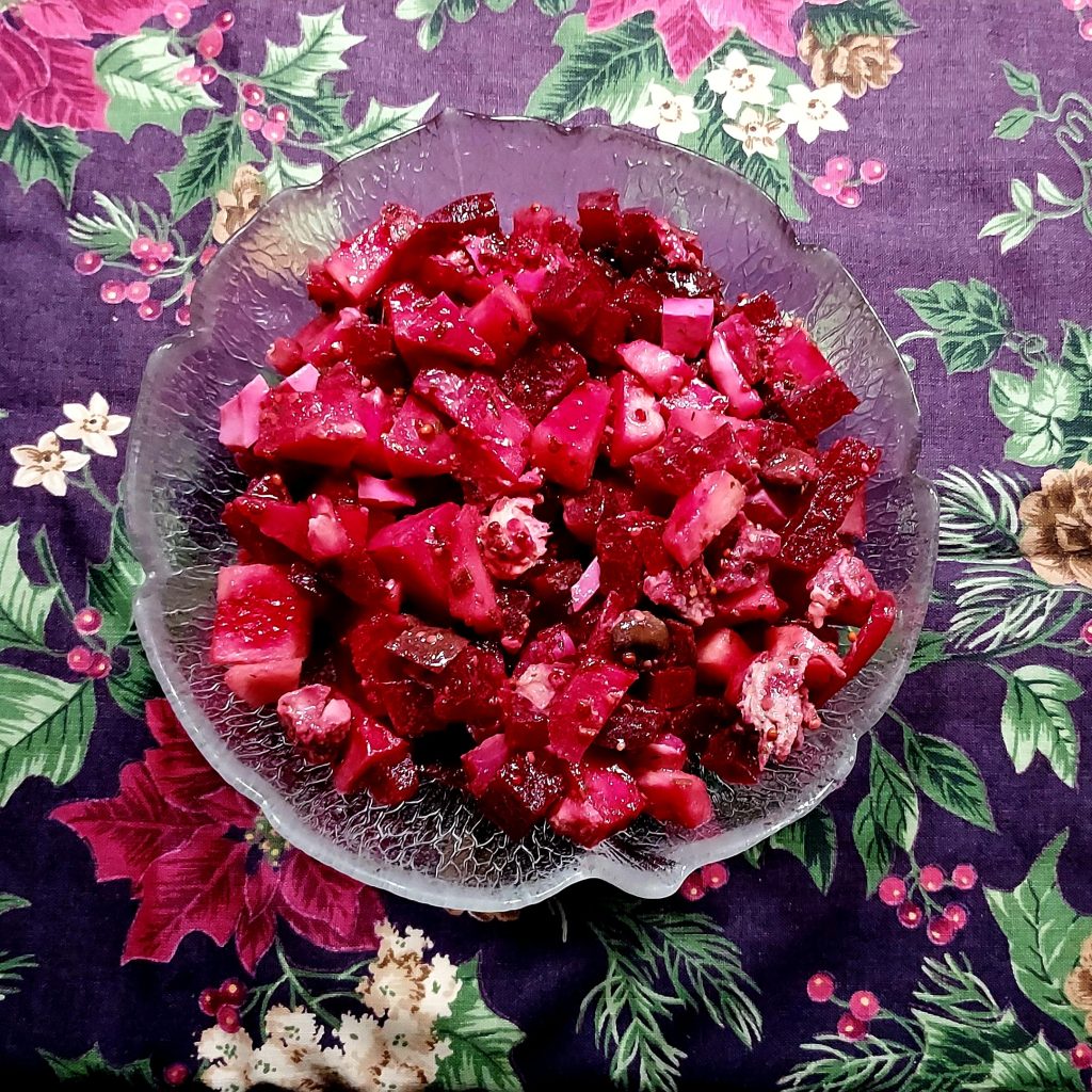 Grandma Buhlert's famous herring salad