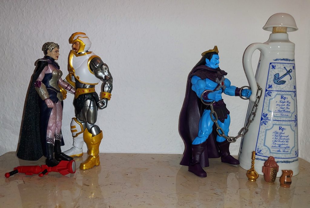 Lyn and Duncan get cozy with each other, while Keldor is chained to a post.
