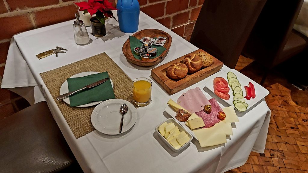 Hotel breakfast