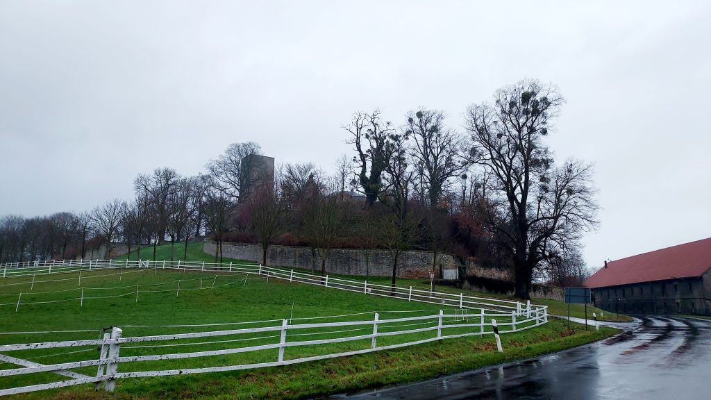 Adelebsen castle on a hill