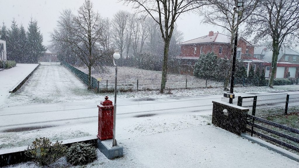 Snowy street