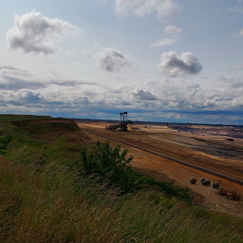 Bucket wheel excavator at the Garzweiler stripmine