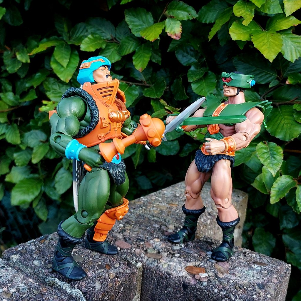 Masters of the Universe Classics Duncan versus Tri-Klops