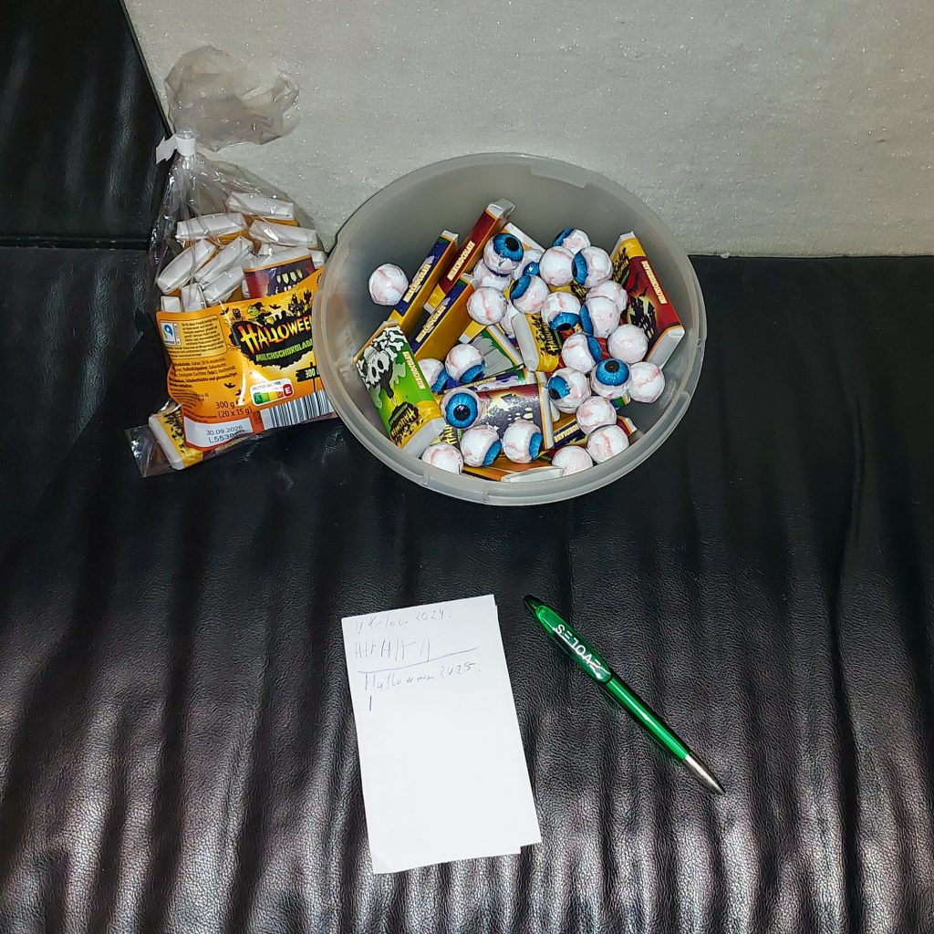 Halloween candy
