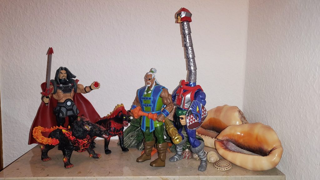 Dekker and Mekeneck confront Count Marzo and his hellhounds.
