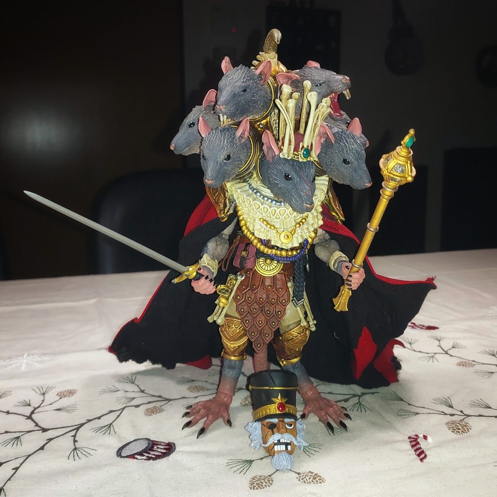 Four Horsemen Studios Figura Obscura Mouse King with Nutcracker