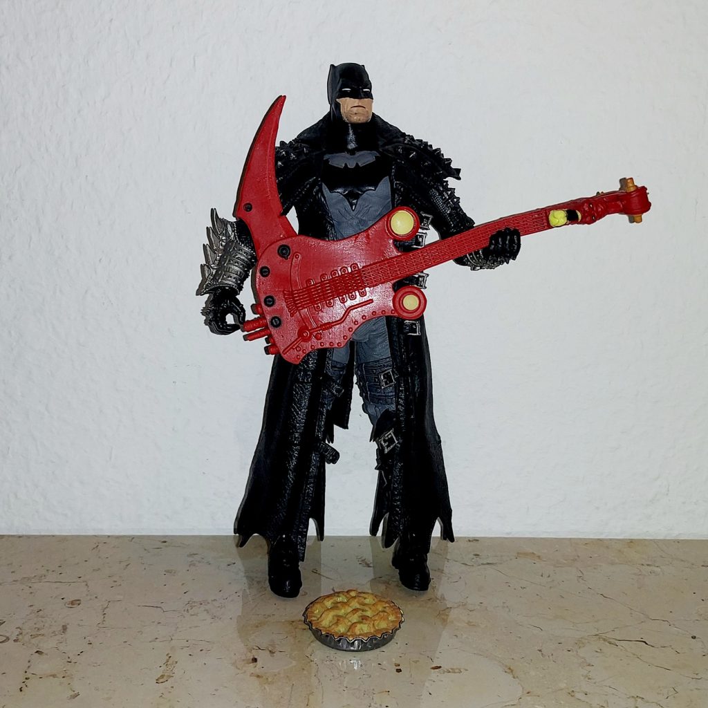 McFarlane Toys Rock Batman with pie